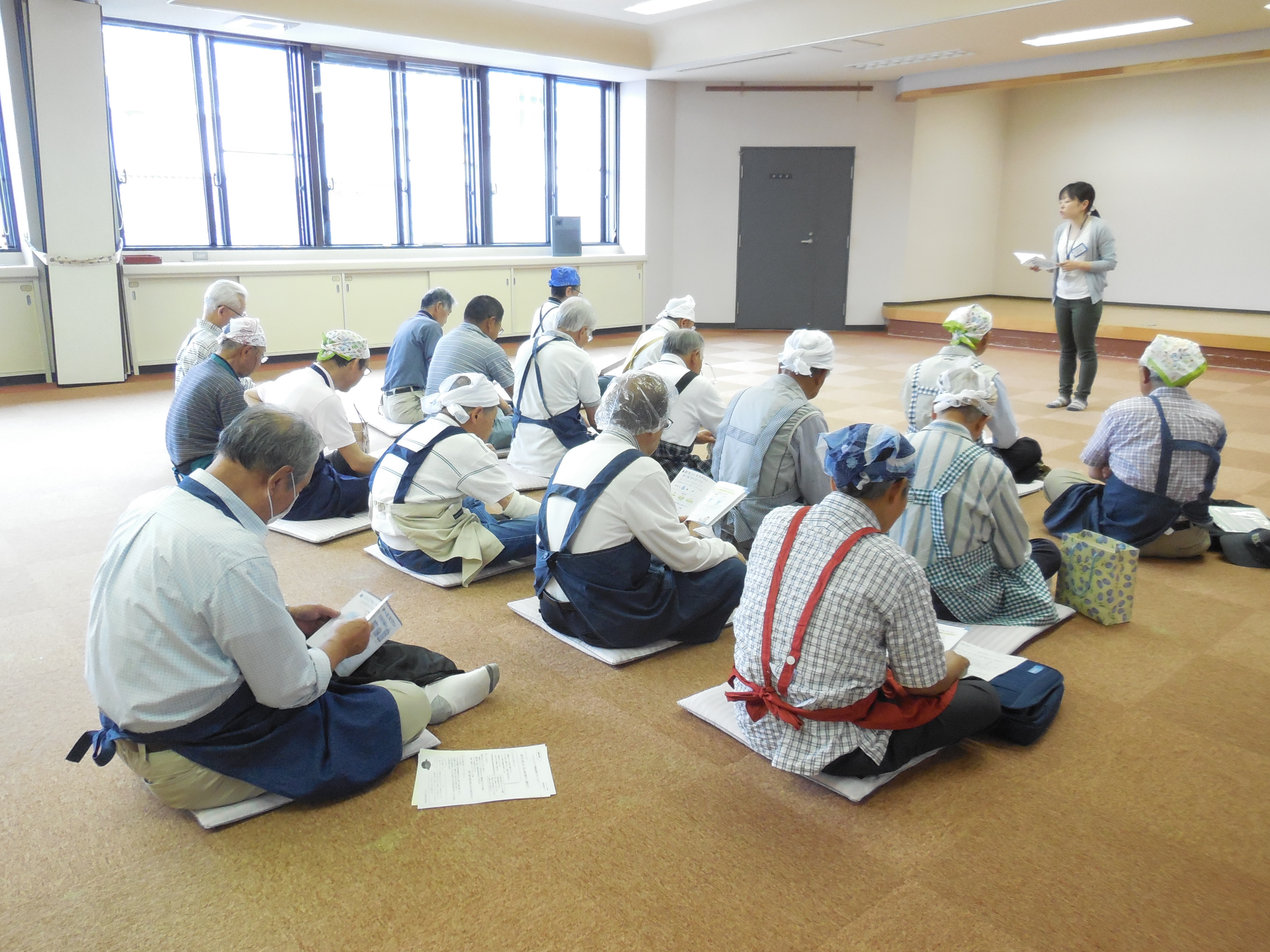 健康講座の様子