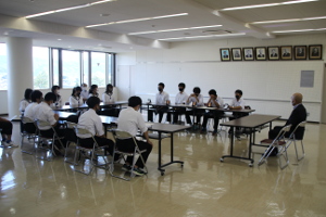 下諏訪中学校ボート部報告会