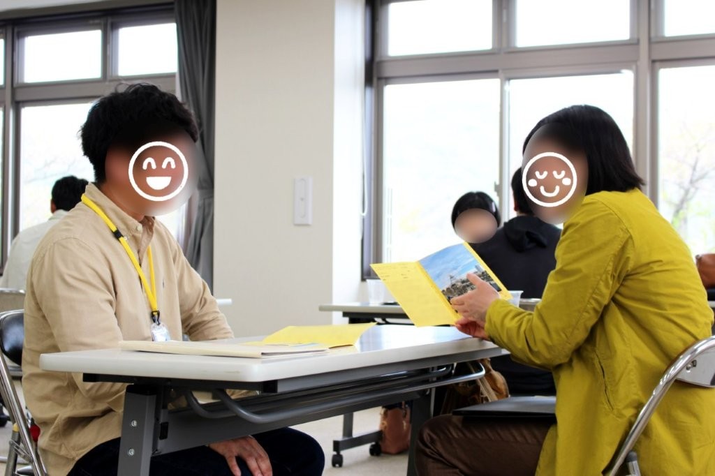 1対1トークの写真