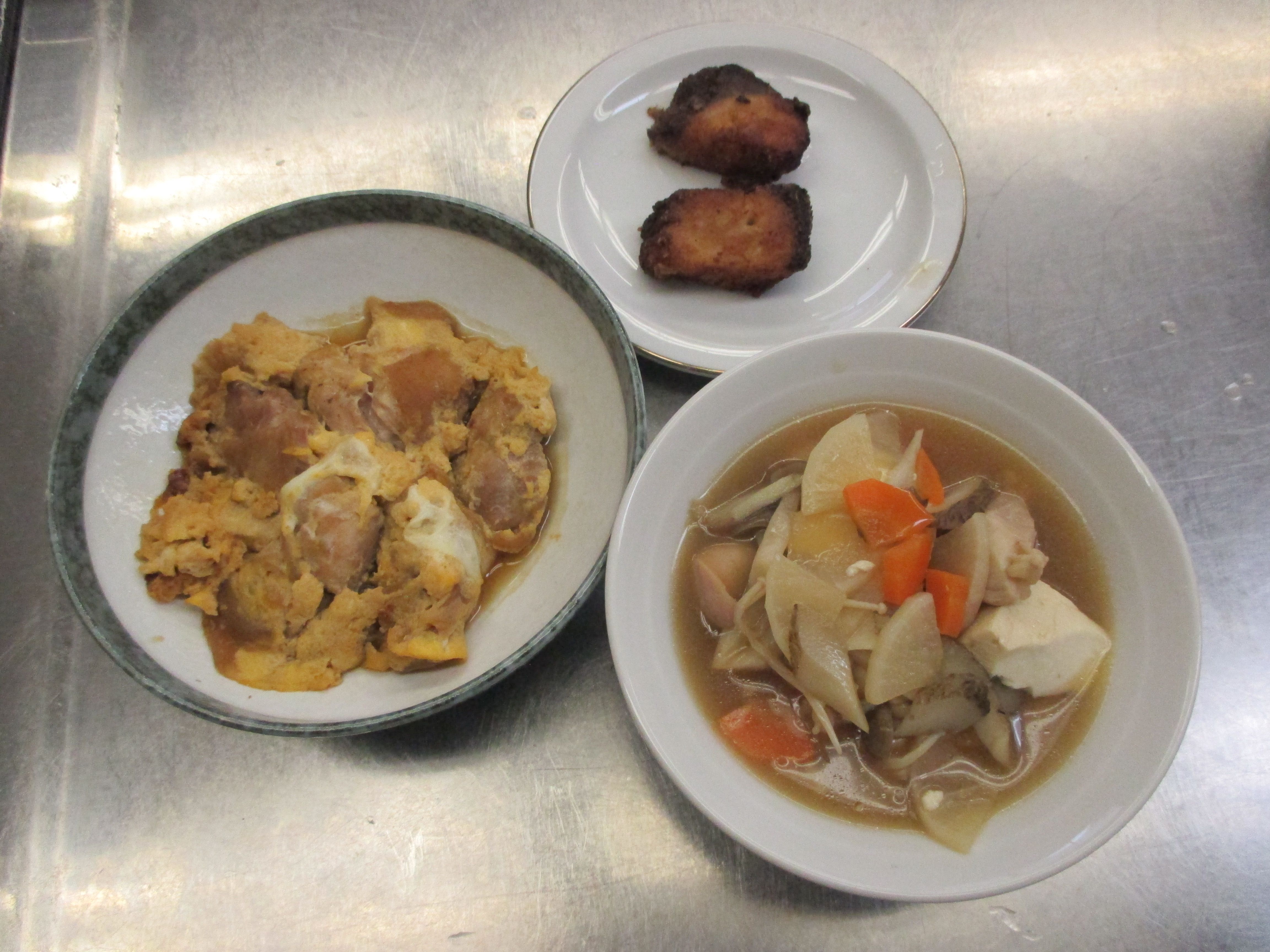 手作り冷凍食品を使った料理