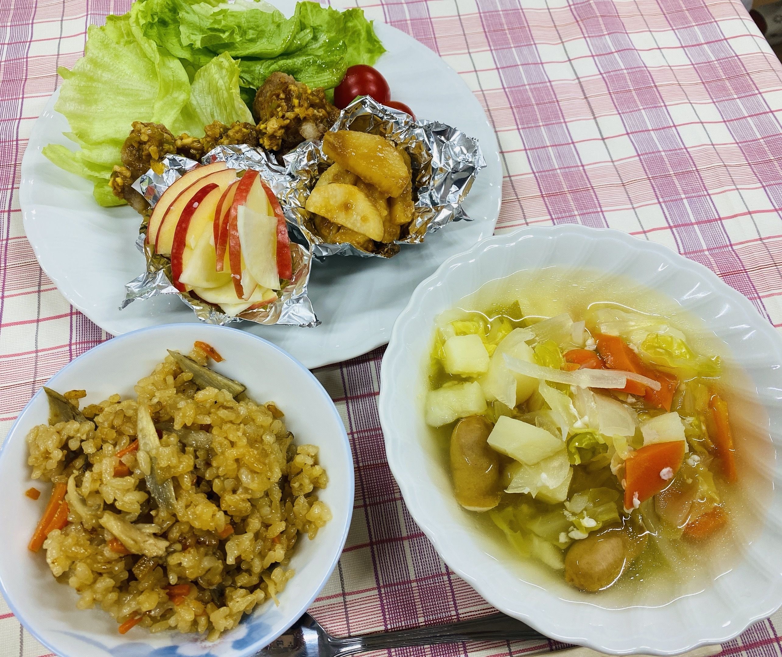 麹を使った発酵調味料で作った料理