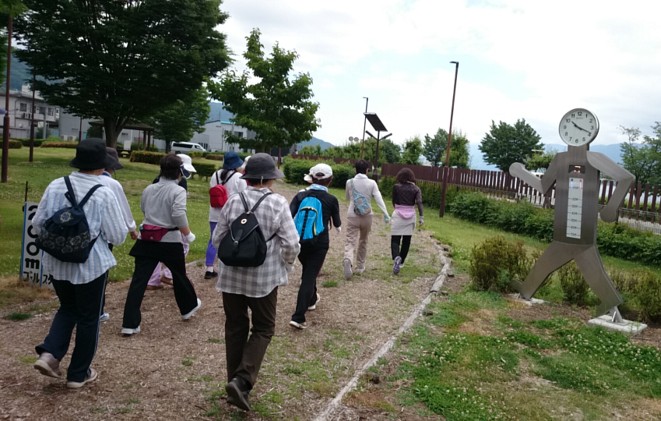 高木運動公園での活動の様子